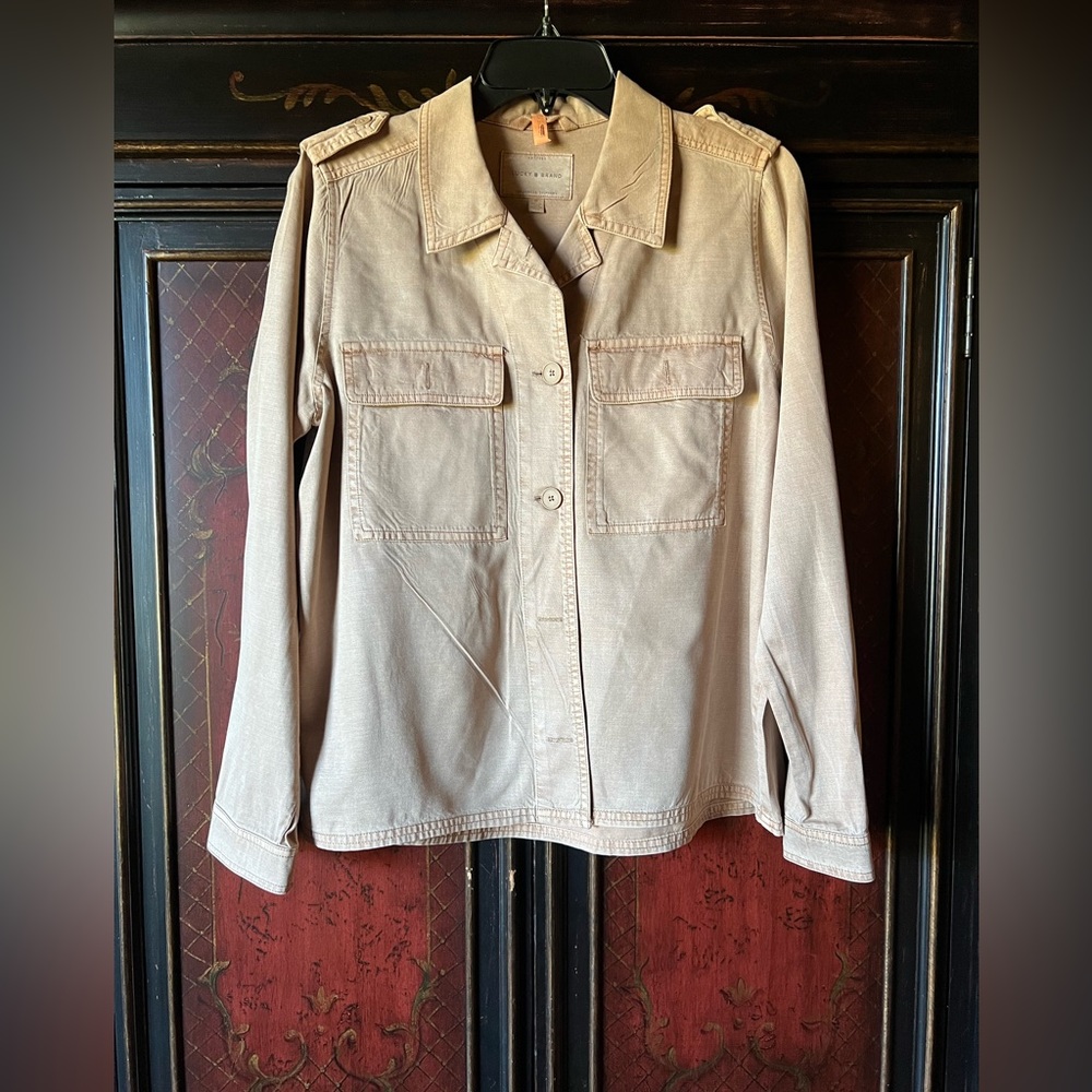Lucky Brand Women’s Utility Shirt Jacket